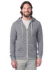 Alternative Apparel AA9590 Unisex Rocky Eco-Fleece Zip Hoodie | Eco Grey