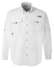 Columbia 7048 Men's Bahama™ II Long-Sleeve Shirt | White