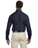 Harriton M510 Essential Poplin Shirt | Navy