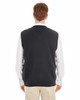 Harriton M415 Men's Pilbloc™ V-Neck Sweater Vest | Black