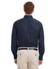 Harriton M581 Men's Foundation 100% Cotton Long-Sleeve Twill Shirt with Teflon™ | Dark Navy