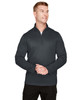 Harriton M748 Men's Advantage Snag Protection Plus IL Quarter-Zip Active Shirt | Dark Charcoal