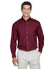 Devon & Jones D620 Solid Broadcloth Shirt | Burgundy