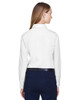 Devon & Jones D620W Ladies' Crown Woven Collection™ Solid Broadcloth Shirt | White