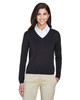 Devon & Jones D475W Ladies' V-Neck Sweater | Black