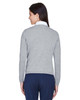 Devon & Jones D475W Ladies' V-Neck Sweater | Grey Heather