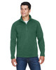 Devon & Jones DG792 Men's Bristol Sweater Fleece Half-Zip | Forest Heather