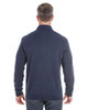 Devon & Jones DG478 Men's Manchester Fully-Fashioned Half-Zip Sweater | Navy/ Graphite
