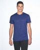 TR401 American Apparel Unisex Triblend Short-Sleeve Track T-Shirt | Triblend Indigo