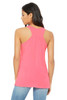 Bella+Canvas 8800 Flowy Racerback Tank Top | Neon Pink