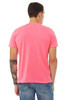 Bella+Canvas 3650 Unisex Poly-Cotton T-Shirt | Neon Pink