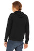 Bella+Canvas 3719 Poly-Cotton Fleece Pullover Hoodie | Black