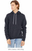 Bella+Canvas 3719 Poly-Cotton Fleece Pullover Hoodie | Heather Navy
