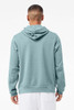 Bella+Canvas 3719 Poly-Cotton Fleece Pullover Hoodie | Heather Blue Lagoon