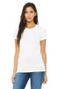 Bella+Canvas 6004 Women's The Favorite T-shirt | Solid White Blend