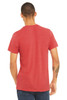 Bella+Canvas 3413C Unisex Tri-Blend T-Shirt | Red Triblend