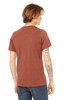 Bella+Canvas 3415C Unisex V-Neck Tri-Blend T-Shirt | Clay Triblend