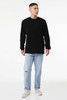 Bella+Canvas 3501 Jersey Long Sleeved T-shirt | Black