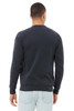 Bella+Canvas 3901 Unisex Fleece Raglan Crewneck Sweatshirt | Heather Navy