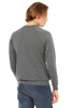 Bella+Canvas 3901 Unisex Fleece Raglan Crewneck Sweatshirt | Deep Heather