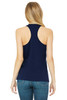 Bella+Canvas B6008 Women's Jersey Racerback Tank Top | Navy