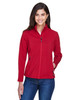 Core365 78184 Ladies' Fleece Soft Shell Jacket | Classic Red