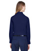 Core365 78193 ladies' Long-Sleeve Twill Shirt | Classic Navy