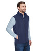 Core365 CE701 Men's Cruise Two-Layer Fleece Bonded Soft Shell Vest | Classic Navy