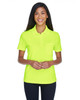 Core365 78181P Ladies' Origin Performance Piqué Polo with Pocket | Safety Yellow