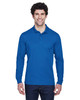 Core365 88192 Pinnacle Performance Long-Sleeve Pique Polo Shirt | True Royal