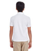 Core365 88181Y Youth Origin Performance Pique Polo Shirt | White