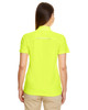 Core365 78181R Ladies' Radiant Performance Pique Polo Shirt with Reflective Piping | Safety Yellow