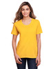 Core365  CE111W Ladies' Fusion ChromaSoft Performance T-Shirt | Campus Gold