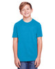 Core365 CE111Y Youth Fusion ChromaSoft Performance T-Shirt | Electric Blue