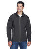 North End 88138 Men's Soft Shell Technical Jacket | Graphite