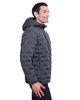 North End NE708 Men's Loft Puffer Jacket | Carbon/ Black