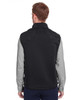 North End NE709 Men's Pioneer Hybrid Vest | Black/ Black/ Carbon