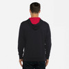 Next Level 9301 Unisex French Terry Pullover Hoodie | Black/ Red
