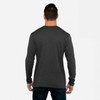 Next Level  6071 Men's Triblend Long-Sleeve Crewneck Shirt | Vintage Black