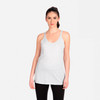 Next Level 6733 Tri-Blend Racerback Tank Top | Heather White