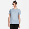 Next Level 6600 Ladies' Relaxed CVC T-Shirt | Heather Columbia Blue