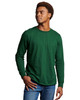 Russell Athletic 64LTTM Unisex Essential Performance Long-Sleeve T-Shirt | Dark Green