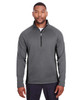 Spyder S16561 Men's Constant Half-Zip Sweater | Black Heather/ Black