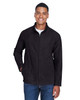 Team 365 TT90  Men's Campus Microfleece Jacket | Black