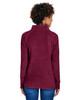 Team 365 TT90W  Ladies' Campus Microfleece Jacket | Sport Maroon