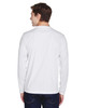 Team 365 TT11L Men's Zone Performance Long Sleeve T-Shirt | White