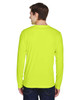 Team 365 TT11L Men's Zone Performance Long Sleeve T-Shirt | Safety Yellow