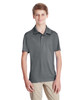 Team 365 TT51Y Youth Performance Polo Shirt | Sport Graphite