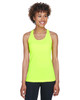 Team 365 TT11WRC Ladies' Performance Racerback Tank Top | Safety Yellow