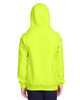 Team 365 TT96Y Youth Zone HydroSport Heavyweight Pullover Hooded Sweatshirt | Safety Yellow